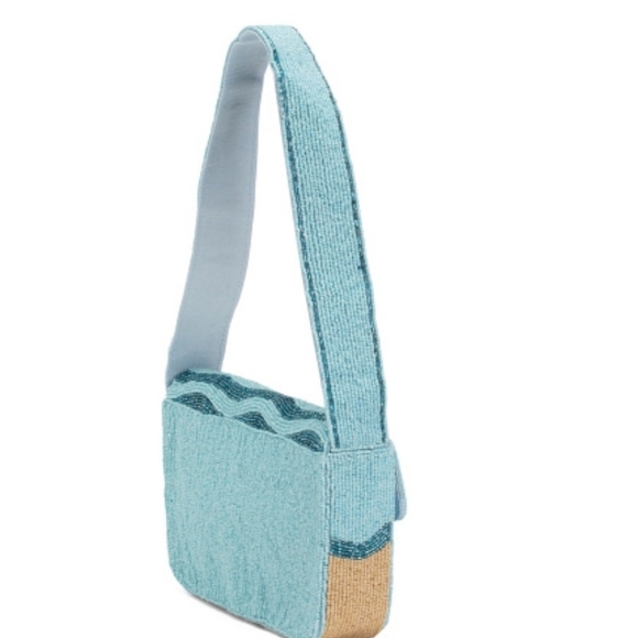 🔹️Viral Beach Balls-   Beach Themed Beaded Shoulder Bag - Picture 3 of 6